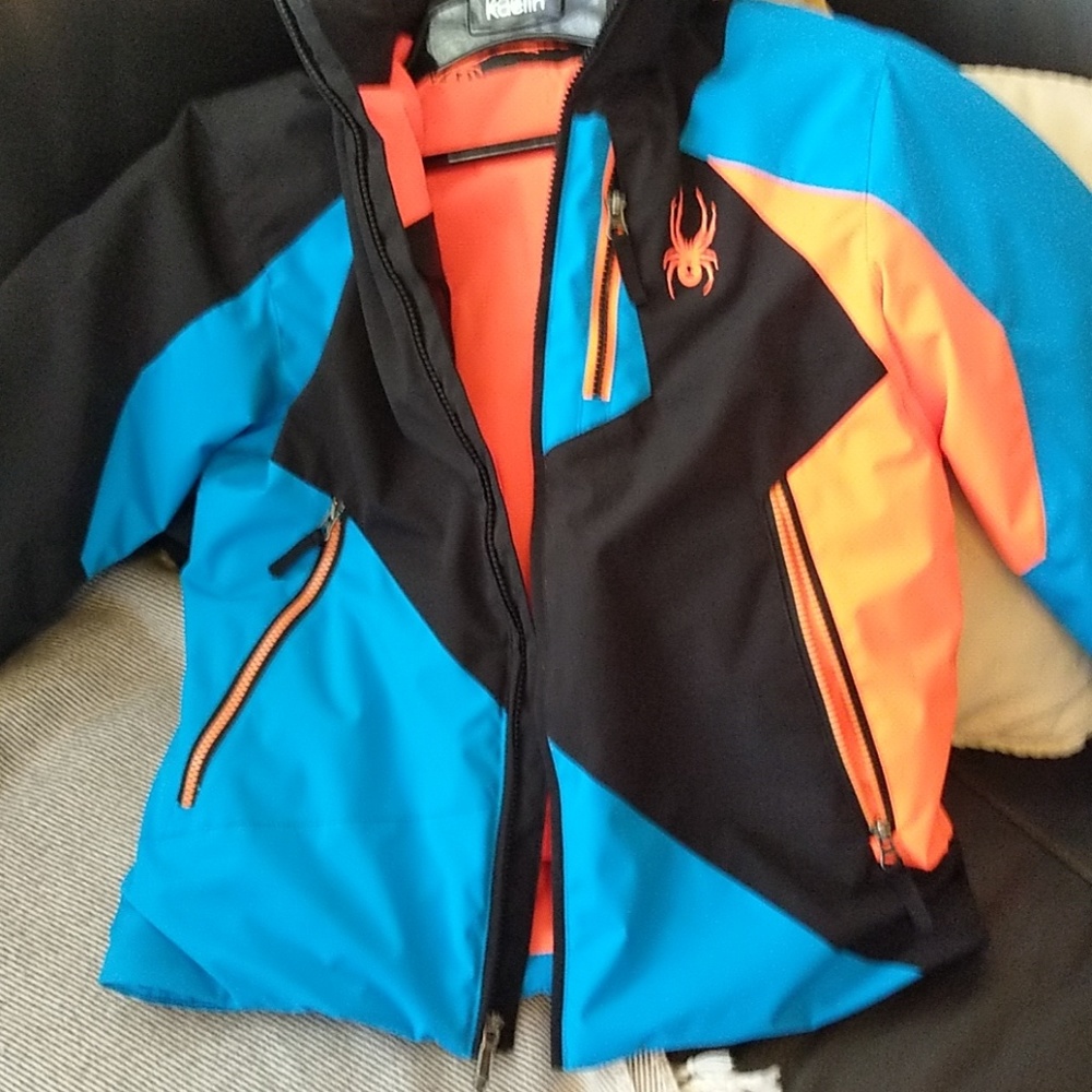 NWOT Spyder boys snow ski winter jacket coat